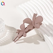 economico Accessori per acconciature-fermaglio per capelli opaco grande clip a becco d&#039;anatra a farfalla in accessori per capelli con clip a coda di cavallo di fascia alta per bambine