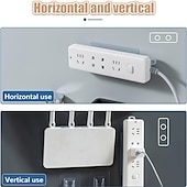 お買い得  アクセントウォール-この13.2ポンドの両面壁フックで収納スペースを最大化しましょう。