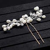 preiswerte Haarstyling-Zubehör-Kristall Braut Hochzeit Haarkamm Silber Strass Braut Haarspange funkelndes Haarteil Edelstein Haarschmuck für Frauen und Mädchen (Silber)