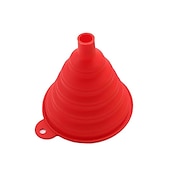 economico Attrezzi per riparazione auto-imbuto in silicone per auto portatile pieghevole starfire imbuto a collo lungo imbuto pieghevole in silicone piccolo imbuto