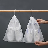 preiswerte Gepäck- und Reiseaufbewahrung-20 stücke schuhe aufbewahrungstasche schrank schuhorganisator vlies reise tragbare tasche wasserdichte tasche kleidung klassifiziert hängende taschen