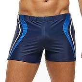 abordables maillot de bain boxer homme-Homme Maillots de Bain short de bain Short de bain Short Imprimer Imprimés Photos Confort Respirable Vacances Sortie Hawaïen Bohème Noir Bleu