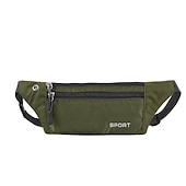 cheap Universal Phone Bags-Waist Bag Men and Women Outdoor Sports Mobile Phone Waist Bag Nylon Waterproof Running Waist Bag Close-fitting Messenger Bag