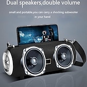זול רמקולים-מעמד לרמקול bluetooth בעל עוצמה גבוהה עמוד אלחוטי חיצוני נייד tws סאבוופר ספורט סאונד בר עם מחזיק טלפון