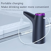 billige Kjøkkenapparater-5-gallon vann dispenser - Automatisk elektrisk vanntanker med USB-lading portabel hjem kontor og utendørs passer til 2-5 gallon flasker