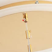 olcso Csillárok-40 cm-es szabályozható földgömb design fürt design függő könnyűfém réteges fordított festett felületek sziget északi stílus 220-240v