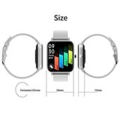 Χαμηλού Κόστους Smartwatch-H10 Εξυπνο ρολόι 1.69 inch Έξυπνο ρολόι Bluetooth Βηματόμετρο Υπενθύμιση Κλήσης Παρακολούθηση Δραστηριότητας Συμβατό με Android iOS Γυναικεία Άντρες Μεγάλη Αναμονή Κλήσεις Hands-Free Αδιάβροχη IP 67