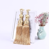 economico Accessori per tende-fermacravatta per tende in corda fermacravatte con frange per tende fermacravatte tende per finestre forniture per tende accessori per stanze in corda