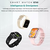 levne Chytré hodinky-iMosi GT40 Chytré hodinky 1.83 inch Inteligentní hodinky Bluetooth Záznamník hovorů Měřič spánku Monitor srdečního tepu Kompatibilní s Android iOS Dámské Muži Hands free hovory Voděodolné Média