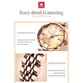 halpa Kvartsikellot-uusi olevs merkki naisten kellot valaiseva koriste kalenteri kvartsi kellot amerikkalaistyylinen timanttisarja vedenpitävä pieni vihreä kellot naisten kellot vuorovesi