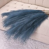 cheap Artificial Plants &amp; Flowers-5pcs Wedding Mini Pampas Reed Grass INS Wind Simulated Flower Factory Home Decoration Wholesale Artificial Flowers