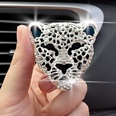 お買い得  車用アクセサリー＆オーナメント-starfire car air vent 香水クリップセット ダイヤモンドマネー ヒョウ car air vent アロマセラピー クリエイティブ車のインテリアジュエリー