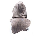 cheap Capes &amp; Cloaks-Retro Vintage Punk &amp; Gothic Medieval Masquerade Shawls Viking Ranger Elven Archery Men&#039;s Women&#039;s Unisex Viking Fantasy Masquerade Party Adults&#039; Shawl