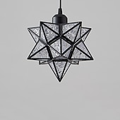 halpa Saarivalot-led-riippuvalaisimet messinki/musta moravian starseed riippuvalaisin, 11&quot;