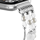 voordelige Fitbit-horlogebanden-Slimme horlogeband Compatibel met: Fitbit Versa 2 / Versa Lite / Versa SE / Versa Legering Sierstenen Smartwatch Band Bling Diamant Sierstenen Vrouwen mannen sieraden armband Vervanging Polsbandje