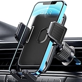 cheap Car Holder-StarFire Mobile Phone Holder For Car Air Outlet 360 Degree Rotation StablePhone Mount Compatible For Android/IOS Suitable For 4-7 Inches Smart Phone Black