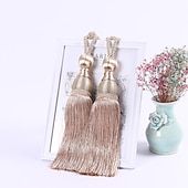 economico Accessori per tende-fermacravatta per tende in corda fermacravatte con frange per tende fermacravatte tende per finestre forniture per tende accessori per stanze in corda