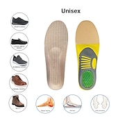 economico Cura dei piedi-duro ma utile 1 paio di plantari plantari in eva tpe per piedi piatti correzione del supporto dell&#039;arco cura del piede per solette ortopediche inserti per scarpe