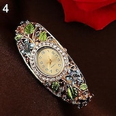 economico Orologi al quarzo-orologio da polso al quarzo vestito da braccialetto di cristallo da donna nuovo arrivo
