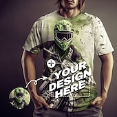 cheap Men&#039;s Custom Clothing-Custom T Shirt for Men Design Your Own Custom Shirts Personalized All Over Print Tee Custom Gifts Personalized Valentine Gift Custom Made