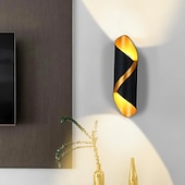 رخيصةأون مصابيح الحائط الخارجية-مصباح حائط LED خارجي 10 وات 800 لومن ألومنيوم خارجي IP65 مقاوم للماء مصباح غسالة حائط الحديقة ، شمعدان حائط ديكور للشرفة ac85-265v 3000k 6000k أسود / أبيض