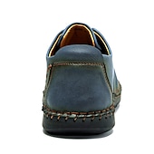 abordables Baskets-chaussures décontractées à lacets en similicuir vert pour hommes – coutures artisanales, coupe confortable et style vintage pour un usage quotidien