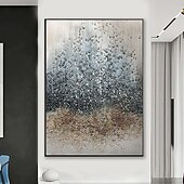 cheap Abstract Paintings-Large Oil Painting 100% Handmade Hand Painted Wall Art On Canvas Grey Modern Abstract Classic Home Decoration Decor Rolled Canvas No Frame Unstretched