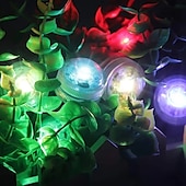 cheap Underwater Lights-12pcs Underwater Submersible LED Pool Light Waterproof with Remote Control for Bath Tub Vase Aquarium Party Wedding Decor Battery Operated