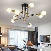 83 cm Sputnik Design Chandelier Metal Sputnik Electroplated Painted Finishes Modern Nordic Style 220-240V3