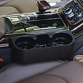 preiswerte Ablagefächer fürs Auto-Autositz geschlitzte Aufbewahrungsbox Auto Wasserbecherhalter schwarz Multifunktionssitz Lückenaufbewahrungstasche für Autositz Lückenfüller mit Handy Getränkehalter Auto Innenraum Spalt Organizer Box