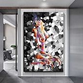 お買い得  ヌードアート-手作り 手描き 油絵 壁 モダン 抽象画 キャンバス ヌード レディ ペインティング ホームデコレーション 装飾 ロールキャンバス フレームなし 未延伸