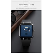 Недорогие Кварцевые часы-SKMEI Кварцевые Часы Подарок на День Святого Валентина для мужчин Японские Кварцевые Механизмы Часы Роскошные Большие Циферблаты Модные Аналоговые Наручные Часы Календарь 3Bar Водонепроницаемые