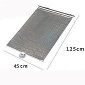 preiswerte Sonnenblenden &amp; Visiere fürs Auto-Starfire Auto-Sonnenschutzvorhang hinteres Seitenfenster vorne/hinten Windschutzscheibe Sonnenschutz blinkt schwarze Abdeckung Saugnapf universelles Autozubehör