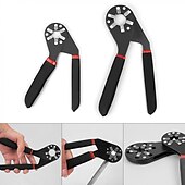 cheap Wrench-6/8 Inch Wrench Torque Adjustable Spanner External Hexagon Wrench Open Car Repair Removal Tool Multifunctional Hex Wrench