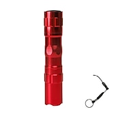 cheap Camping Lights-LED Mini Flashlight Portable Waterproof Ultra Bright Flashlight AA Battery Portable Torch For Camping Hiking fishing