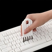 economico Prodotti per la pulizia-pulizia della spazzola morbida detergente per tastiera multifunzione kit di strumenti per la pulizia del computer angolo gap duster keycap puller