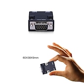 preiswerte Kabel-HDMI-Buchse auf VGA-Stecker-Konverter mit Audioadapter unterstützt 1080p-Signalausgabe