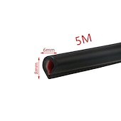 お買い得  車体の装飾＆保護用具-スターファイア 5 メートルの車のドアエッジスクラッチ保護ストリップバンパー衝突防止ストリップ diy シルバー pvc モールディング装飾ストリップ自動車の付属品