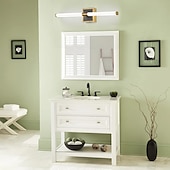 preiswerte Indoor-Wandleuchten-Spiegelfrontlampe LED-Badezimmerleiste Wandlampe Wohnzimmer Treppenganglampe Bronzerohr Schlafzimmer Nachttischlampe