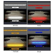 cheap Car Body Decoration &amp; Protection-5pcs/set Car Reflective Stickers Waterproof Car Warning Sticker Reflective Tape Car Decals Stickers Car Trunk Body Auto Accessories