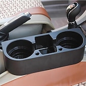 preiswerte Ablagefächer fürs Auto-Autositz geschlitzte Aufbewahrungsbox Auto Wasserbecherhalter schwarz Multifunktionssitz Lückenaufbewahrungstasche für Autositz Lückenfüller mit Handy Getränkehalter Auto Innenraum Spalt Organizer Box