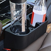 preiswerte Ablagefächer fürs Auto-Autositz geschlitzte Aufbewahrungsbox Auto Wasserbecherhalter schwarz Multifunktionssitz Lückenaufbewahrungstasche für Autositz Lückenfüller mit Handy Getränkehalter Auto Innenraum Spalt Organizer Box
