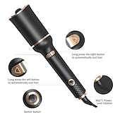 cheap Curling Iron-Automatic Curling Iron Professional Automatic Hair Curler with 1 Curling Iron Large Slot &amp; Adjustable 4 Temperature &amp; 3 Timer Dual Voltage Rotating Curling Iron with Auto Shut-Off for Hair Styling