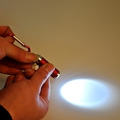 זול פנסים-LED מיני לפידים אור usb נטען נייד פנס נייד מחזיק מפתחות מנורת לפיד אור עמיד למים אור טיולים קמפינג פנסים