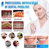 cheap Toothbrushes &amp; Accessories-3 In 1 Smart Electric Toothbrush Set With 5 Brush Heads Tooth Care Artifact Deep Cleaning IPX7 Waterproof Travel Whitening Sensitive Domestic Premium Fashion Toothbrush Gifts Package
