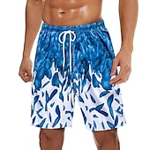abordables maillot de bain boxer homme-maillot de bain pour hommes short de plage à séchage rapide cordon de serrage léger avec taille et poches élastiques