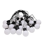 Недорогие Питание от USB-уличный фонарь для кемпинга струнные большие лампочки 5m-20leds 6.5m-30leds водонепроницаемые антираздавленные светодиодные лампочки открытый задний двор садовое крыльцо декоративный светильник для палатки терраса лампа