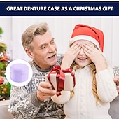 cheap Bathroom Organizer-Denture Case, Denture Box, Retainer Holder Box, Denture Storage Case