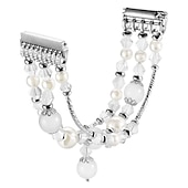 voordelige Fitbit-horlogebanden-Slimme horlogeband Compatibel met: Fitbit Versa 2 / Versa Lite / Versa SE / Versa Legering Sierstenen Smartwatch Band Bling Diamant Sierstenen Vrouwen mannen sieraden armband Vervanging Polsbandje