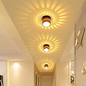お買い得  LEDウォールライト-Lightinthebox クリエイティブ LED 屋内ウォールライトリビングルームショップ/カフェアルミウォールライト ip44 ac100-240v 3 ワット